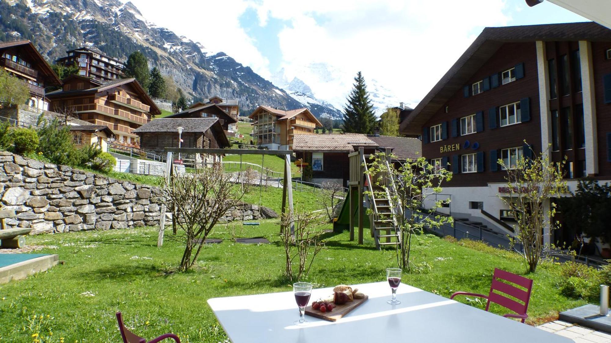 Chalet Bella Vista 1 Wengen Exterior foto
